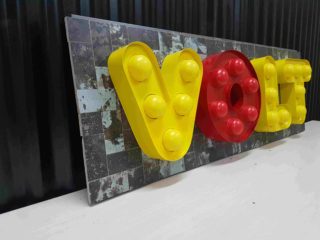 M S Letters - Sharp Sign - Sign Board Manufacturer in Surat, India