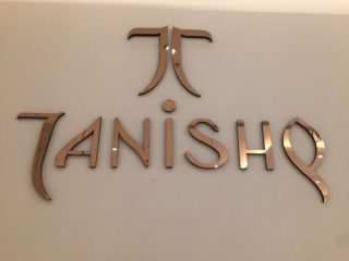 Rose Gold Letters - Sharp Sign - Sign Board Manufacturer in Surat, India